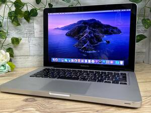 【良品♪】MacBook Pro 2012(A1278)[Core i7 3520M 2.9GHz/RAM:8GB/SSD:512GB/13.3インチ]Catalina 動作品