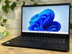 【良品♪】Lenovo ThinkPad X1 Carbon [8世代 Core i5(8250U) 1.6GHz/RAM:8GB/SSD:128GB/14インチ]Windowsd 11 動作品