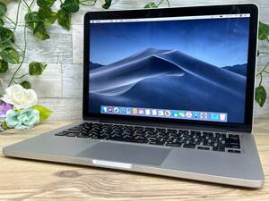 【良品♪】MacBook Pro 2013 Retina(A1502)[Core i7(4558U)2.8Ghz/RAM:8GB/SSD:256GB/13.3インチ]Catalina 動作品