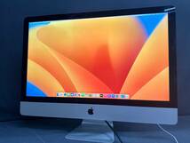 【良品♪】Apple iMac Retina 5K 27インチ 2017[Core i5-7600K 3.8GHz/RAM:64GB/SSD:512GB]Ventura　動作品_画像1