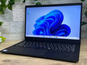 【良品♪】Lenovo ThinkPad X1 Carbon [8世代 Core i5(8250U) 1.6GHz/RAM:8GB/SSD:256GB/14インチ]Windowsd 11 動作品