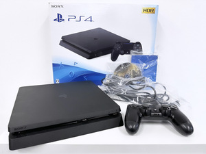 100円～ SONY ソニー PlayStation4 プレイステーション4 CUH-2100A JetBlack 500GB PS4 本体＋ソフト モンスターハンター プレステ4