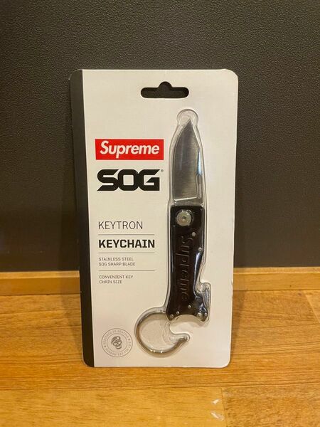 Supreme / SOG KeyTron Folding Knife "Black" ナイフ