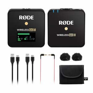 外装難あり RODE(ロード) Wireless GO II SINGLE ワイヤレス送受信機 マイクシステム シングルセット WIGOIISINGLE 未開封品 送料無料