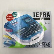 【動作品】★KING JIM/キングジム★TEPRA/テプラ　SR232　箱あり　ACアダプターは別売り　DH025X117HA_画像10