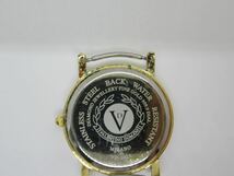 VALENTINO DOMANI バレンチノ ヴァレンチノドマーニ ゴールド文字盤 腕時計 FINE GOLD 999.9 VD-1023 （0305J34）_画像4