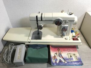 JANOME ジャノメ　MODEL802 ミシン　フットペダル付　裁縫 手芸 