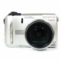 オリンパス CAMEDIA C-740 Ultra Zoom デジタルカメラ シルバー 動作品 付属品 通電 簡易動作確認済み OLYMPUS ◆_画像2