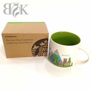 スターバックス マグカップ BANFF カナダ You Are Here Collection コップ スタバ STARBUCKS 中古 ★