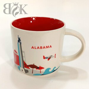 スターバックス マグカップ アラバマ州 ALABAMA You Are Here Collection コップ スタバ STARBUCKS 中古 ★