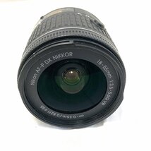 ニコン レンズ本体 DX VR AF-P NIKKOR 18-55mm 1:3.5-5.6G ED 一眼レフカメラ 動作未確認 中古 Nikon ＋_画像2