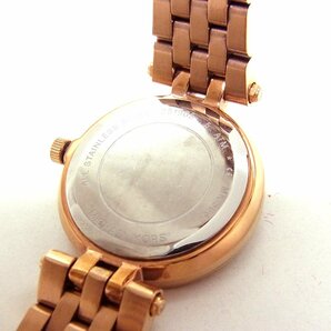 マイケルコース MK-3832 ピンクゴールドカラー クォーツ 腕時計 ●の画像3