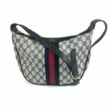 グッチ GGスプリーム シェリーライン アクセサリーコレクション ショルダーバッグ アクセコ オールドグッチ GUCCI 中古品 ♪_画像2