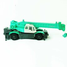 1円～ KOBELCO クレーン車 重機 ミニカー おもちゃ スケール1/55 全長:約22.5cm 昭和 レトロ 希少品 ■_画像4