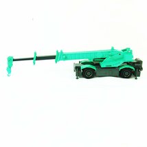 1円～ KOBELCO クレーン車 重機 ミニカー おもちゃ スケール1/55 全長:約22.5cm 昭和 レトロ 希少品 ■_画像3