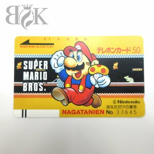 Хранение Nintendo Mario иллюстрация телефонная карта 50 градусов № 33645 Teleka использовал бесплатную доставку ★