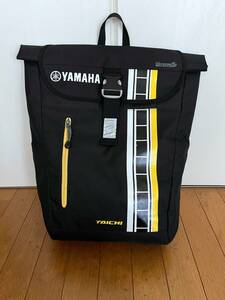 ヤマハ × RSタイチ 25L 防水 バックパック (WP Back Pack) ブラック/イエロー Yamaha ストロボデザイン USインターカラー