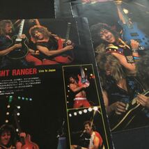 0131A レア切り抜き　ナイトレンジャー　ブラッド・ギルス　ジェフ・ワトソン　NIGHT RANGER / フィル・コリンズ　ジェネシス_画像2