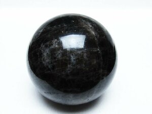 誠安◆天然石最高級品モリオン 純天然 黒水晶 丸玉 74mm [T572-9517]