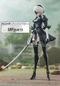 S.H.Figuarts 『NieR:Automata Ver1.1a』 （ニーア オートマタ Ver1.1a） 2B 約150mm PVC＆ABS製 塗装済み可動フィギュア 倉庫L