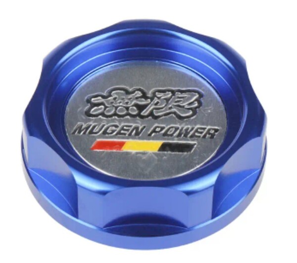 新品 無限 オイルフィラーキャップ ブルー 青 MUGEN オイルキャップ ムゲン ホンダ HONDA フィラーキャップ オイル キャップ