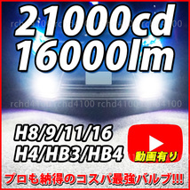 LED H8/H11/H16/HB3/HB4/H4 Hi/Lo LEDフォグランプ 3セット LEDヘッドライト フォグライト バルブ 簡単取付け 車検対応 ポン付 プリウス_画像1