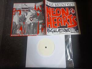 ■Neon Hearts（ネオンハーツ）■Venus Eccentric! / Regulations■白ラベル■パンク天国/PUNK/パワーポップ/POWERPOP