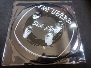 ■USERS（ユーザーズ）■Sick Of You■新品未再生■限定ピクチャーレコード■パンク天国/PUNK/パワーポップ/POWERPOP/RAW RECORDS