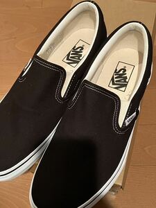 新品未使用 サイズ27cm/us9 VANS SLIP-ON ブラック スリッポン