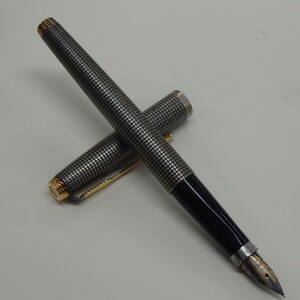 1円スタート 激レア PARKER パーカー STERLING SILVER スターリングシルバー ペン先 14K K14 585 万年筆 30083 11-2