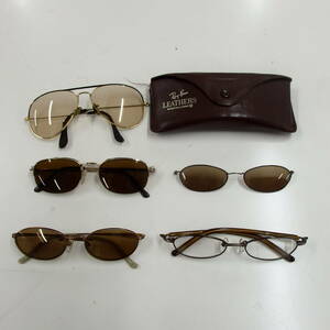 1円スタート 激レア RAY BAN レイバン LEATHERS 他 眼鏡 サングラス まとめ 30184 30180 11-2