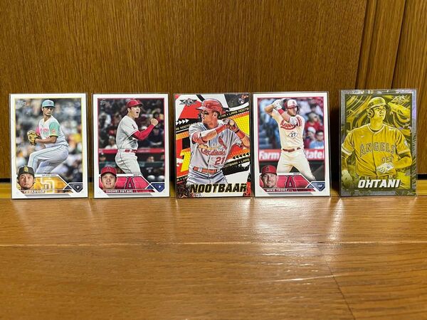 大谷翔平　ラーズ　ヌートバー　マイクトラウト　ダルビッシュ有　トレーデングカード　セット FIRE Topps バラ売り不可