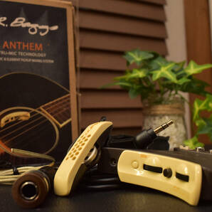 【美品・送料無料】 L.R.Baggs エルアールバッグス ANTHEM アンセム アコースティックギター用ピックアップ 元箱付属の画像1