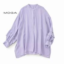 美品★MOGAモガ2.5万★2size/9-11号★ブラウスR078_画像1