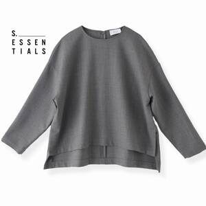 美品★エスエッセンシャルズ3万★38size/9号★ブラウスK045