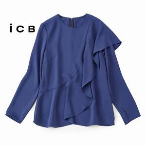 美品★iCBアイシービー★4size/9号★ブラウスN105