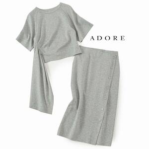 美品★アドーアADORE★38-36/9号★重宝セットアップ★Q152