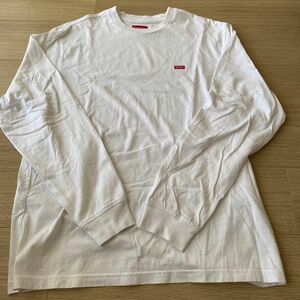 supreme small box logo ロンT