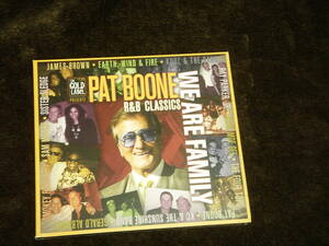 美★紙ジャケ輸入/廃盤CD■パット・ブーン/Pat Boone『R&B Classics - We Are Family』参加：James Brown/Kool & the Gang/TFour Tops/EW&F