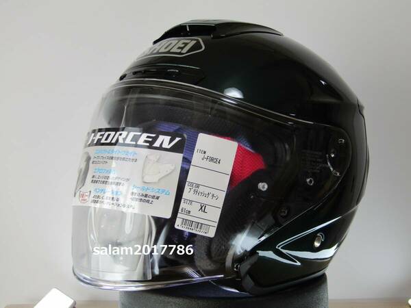 ★即納★未使用★SHOEI J-Force4 ブリティッシュグリーン XL(61-62)