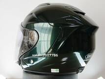 ★即納★未使用★SHOEI J-Force4 ブリティッシュグリーン XL(61-62)_画像4