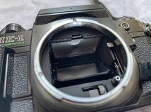 【1円スタート】Canon キャノン製のフィルムカメラAE-1 プログラム　レトロ ジャンク 昭和 アンティーク カメラ 一眼_画像9