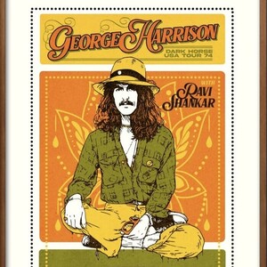 George Harrison コレクターズディスク 1974USAツアー