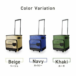 【限定セール】クーラーボックス 40L キャリー ホイールクーラー 折りたたみ 釣り キャスター付 バッグ レジャー BBQ キャンプ ピクニックの画像9