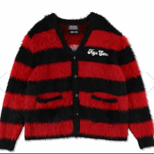 HYSTERIC GLAMOUR x WDS KNIT CARDIGAN / RED - XS