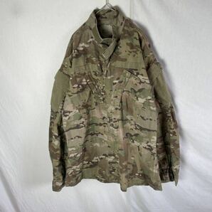 USARMY TEAM SOLDIER american apparel コンバットジャケット 古着 L-Lサイズ マルチカム ミリタリーの画像1