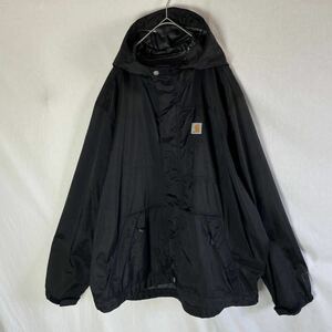  Carhartt nylon jacket old clothes black XL-R size 