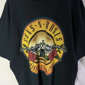 GUNSN'ROSES 半袖プリントTシャツ 古着 Lサイズ ブラックの画像3