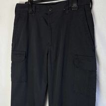 CINTAS カーゴパンツ 古着　32インチ　ブラック　WORKWEAR_画像2