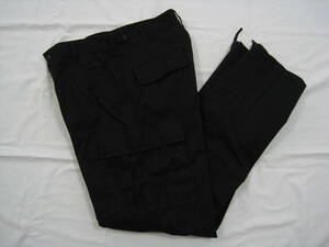 【美品・定番】ROTHCO ロスコ カーゴパンツ 6ポケット 軍パン 黒 ブラック メンズ Sサイズ small-regular スモール レギュラー アーミー